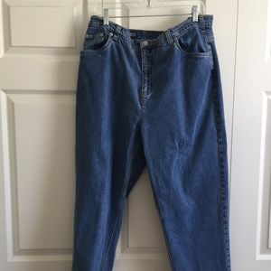 Lands' End Plus Size 5 Pocket Straight Leg Jeans